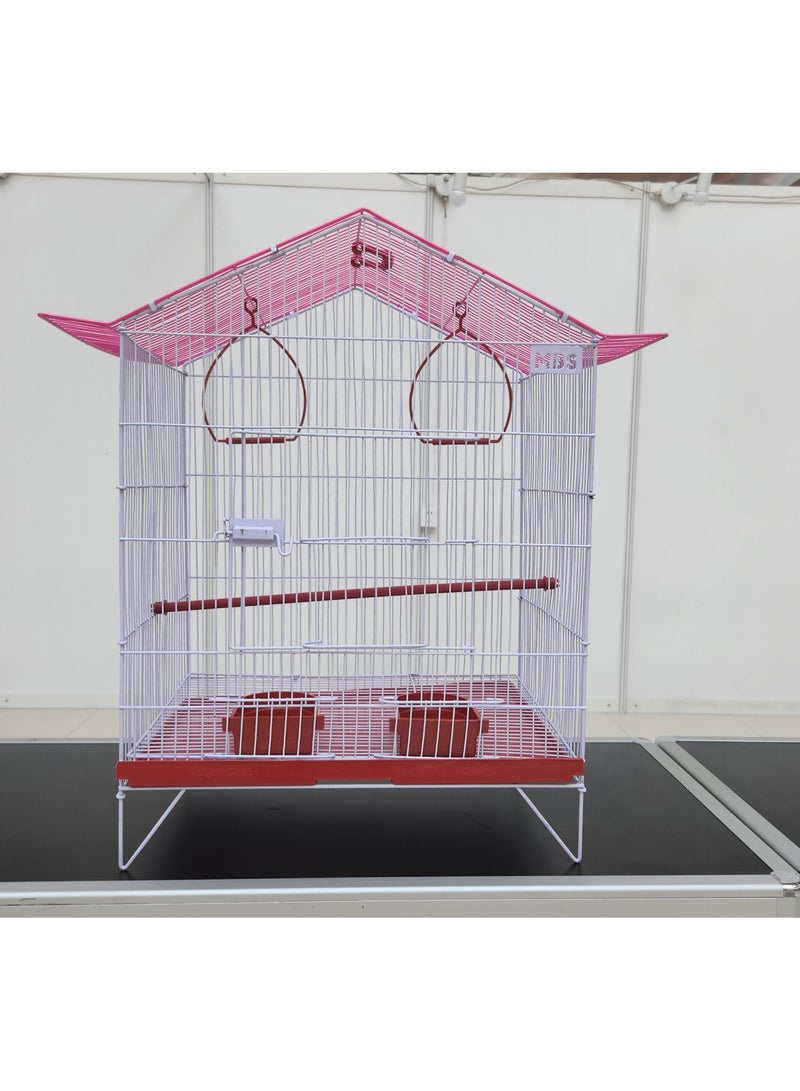 MBS Baby Extra Large Bird Cage Durable, Portable, and Stylish Haven for Your Feathered Friends 55.88 x 45.72 x 35.56 cm