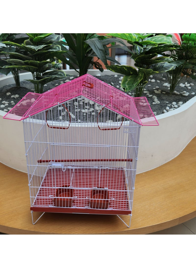 MBS Baby Extra Large Bird Cage Durable, Portable, and Stylish Haven for Your Feathered Friends 55.88 x 45.72 x 35.56 cm