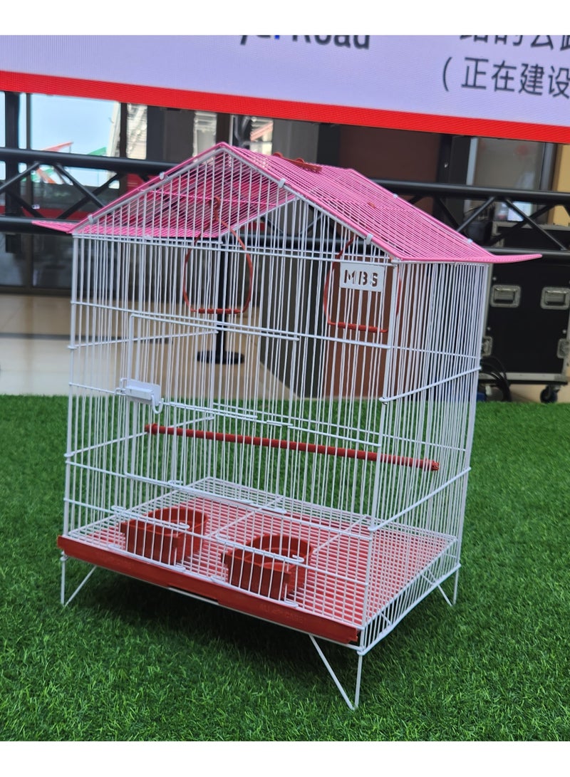 MBS Baby Extra Large Bird Cage Durable, Portable, and Stylish Haven for Your Feathered Friends 55.88 x 45.72 x 35.56 cm