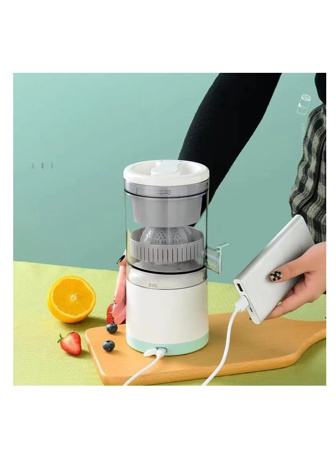 Portable Electric Orange Juicer USB Rechargeable Orange Lemon Juice Squeezer Household Wireless Juice Machine Mini Juicer Cup