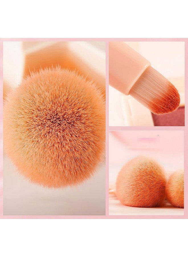 Makeup Brush Set (8 Piece) Pink With Pu Storage Box Synthetic Bristle Foundation Face Powder Blush Eyeshadow Brush Makeup Brush Kit