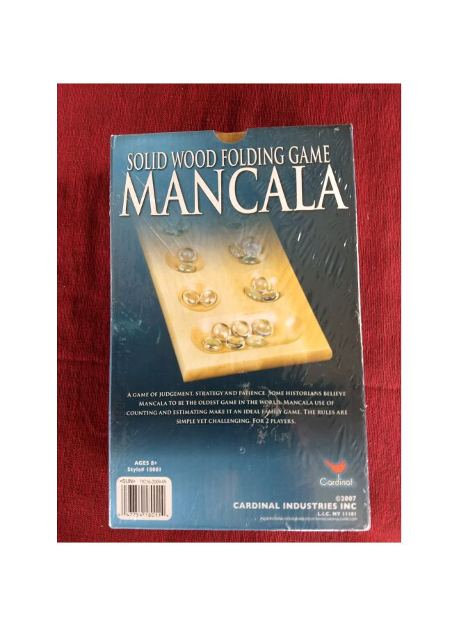 Mancala Solid Wood Folding Game