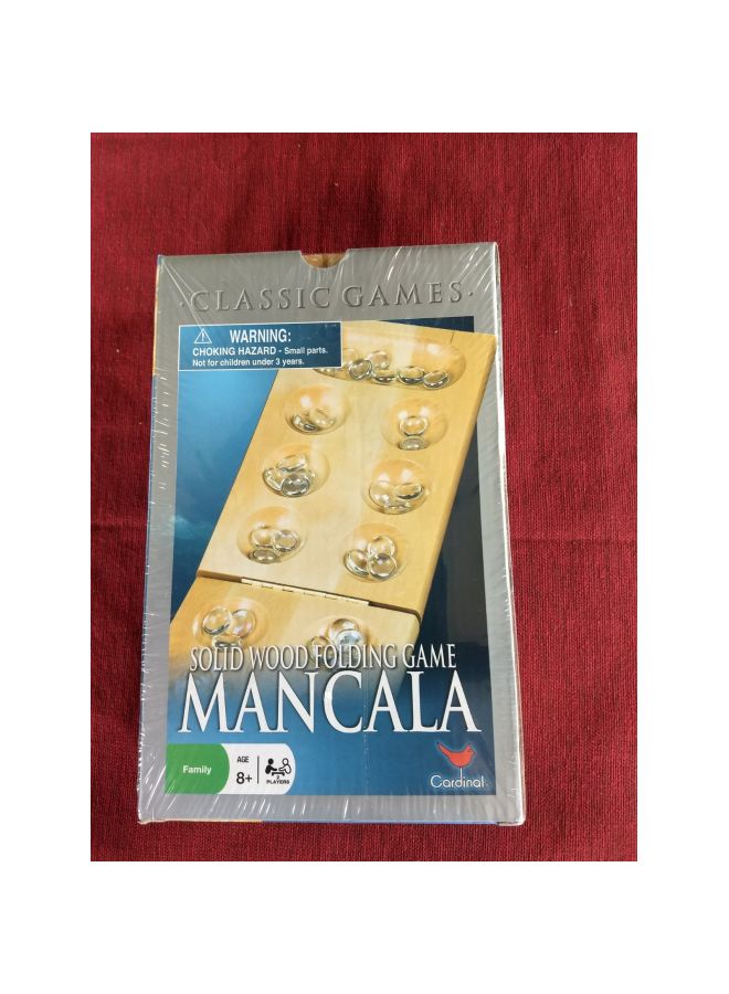 Mancala Solid Wood Folding Game