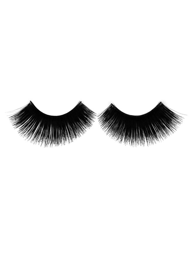 Pair Of 10 Professional False Eyelashes 199 Black