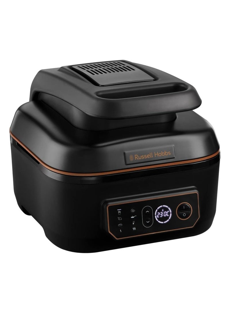 SatisFry Digital Air Fryer and Multicooker With Slow Cook, Grill, Roast, Bake, Sear, and Keep Warm Features 1750W