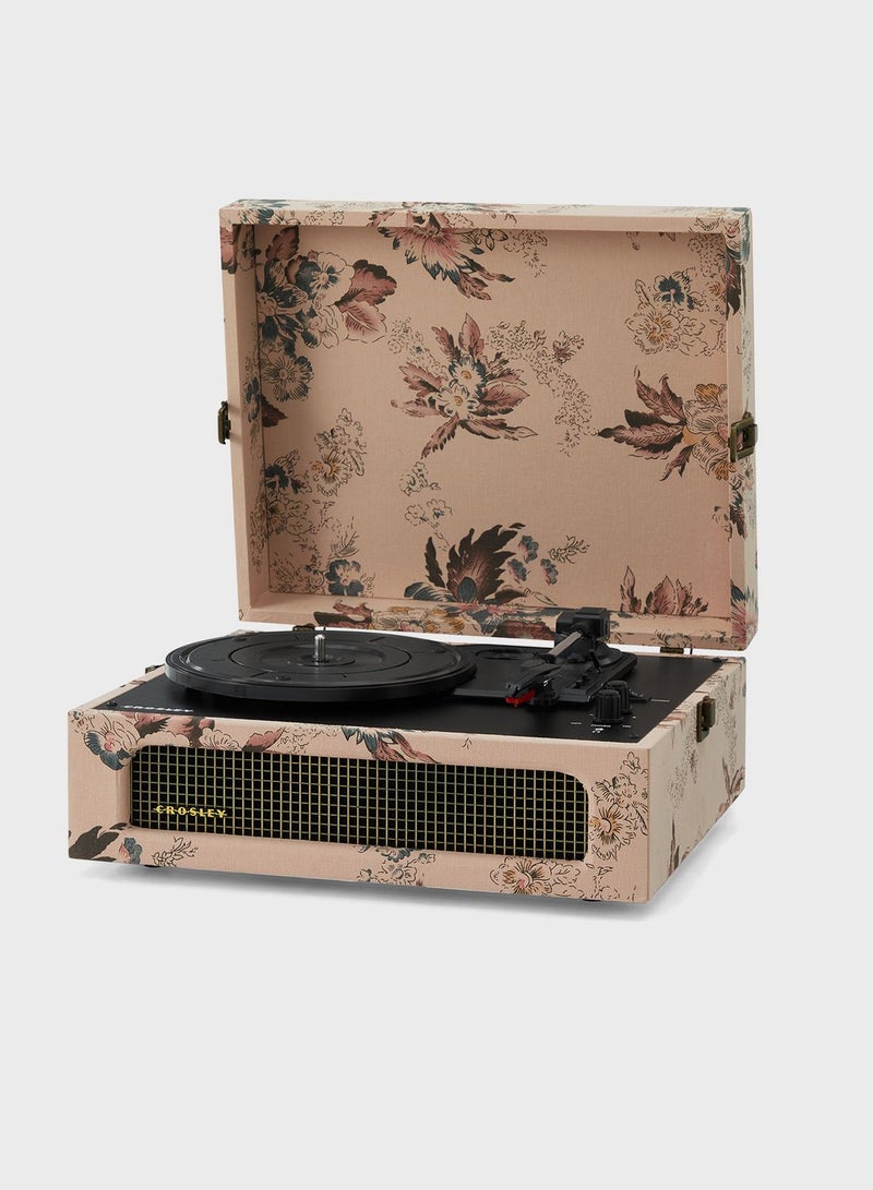 Voyager Portable Turntable With Bluetooth Out