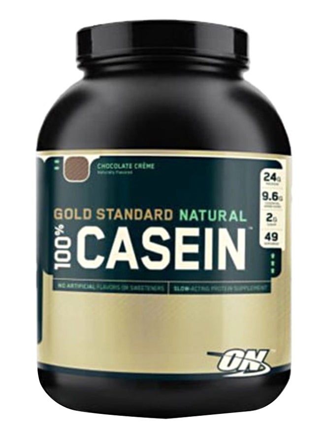 Gold Standard Natural Casein Protein - Chocolate Crème - 1.81 Kg