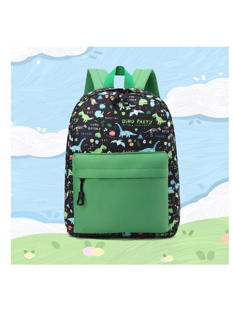 Preschool Backpack KidsToddler Little Kid Backpacks for Boys with Chest Strap Cute Dinosaur Sizes for Preschool Elementary Toddlers