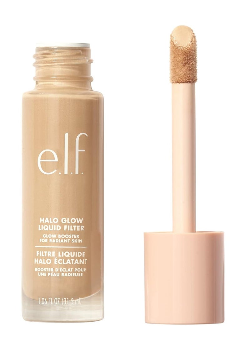 e.l.f. Halo Glow Liquid Filter, Complexion Booster For A Glowing, Soft-Focus Look, Infused With Hyaluronic Acid, Vegan & Cruelty-Free