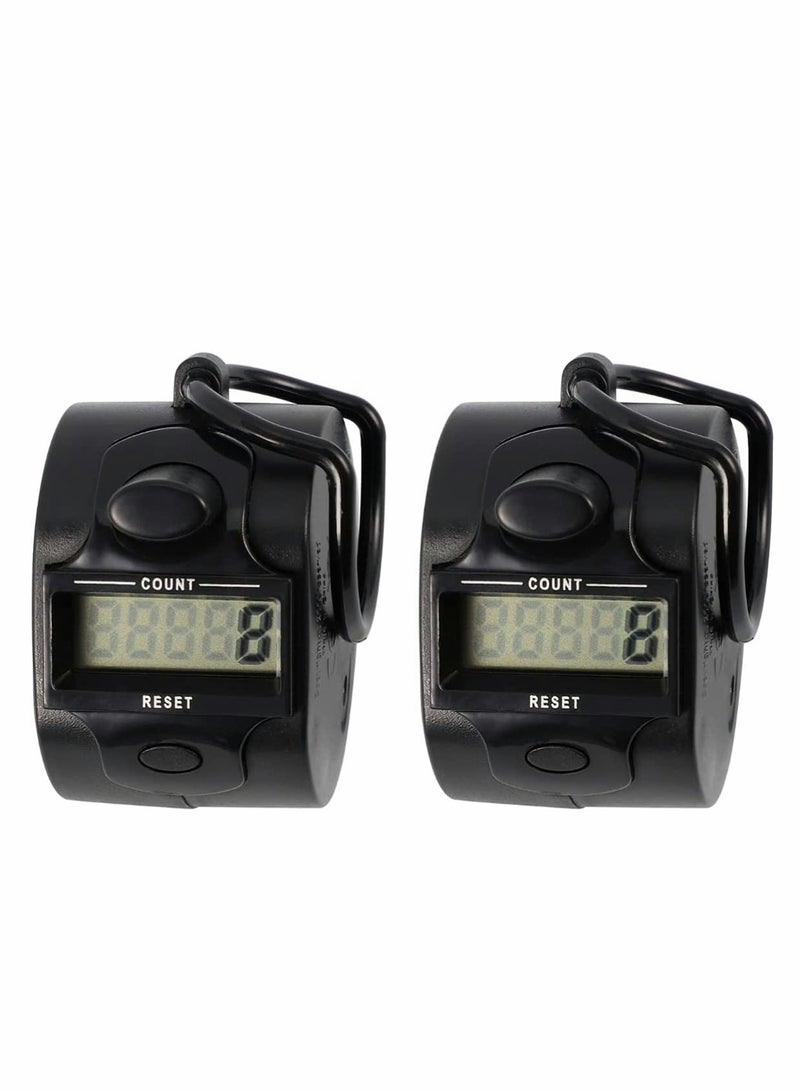 Digital Counter Sport Electronic Tally Counters Mini LCD Digital Display Portable Manual Electronic Digital Counter 5 Digit Digital Display For Knitting Crochet Coaching Lap Golf Cargo Points