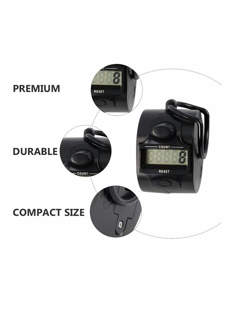 Digital Counter Sport Electronic Tally Counters Mini LCD Digital Display Portable Manual Electronic Digital Counter 5 Digit Digital Display For Knitting Crochet Coaching Lap Golf Cargo Points