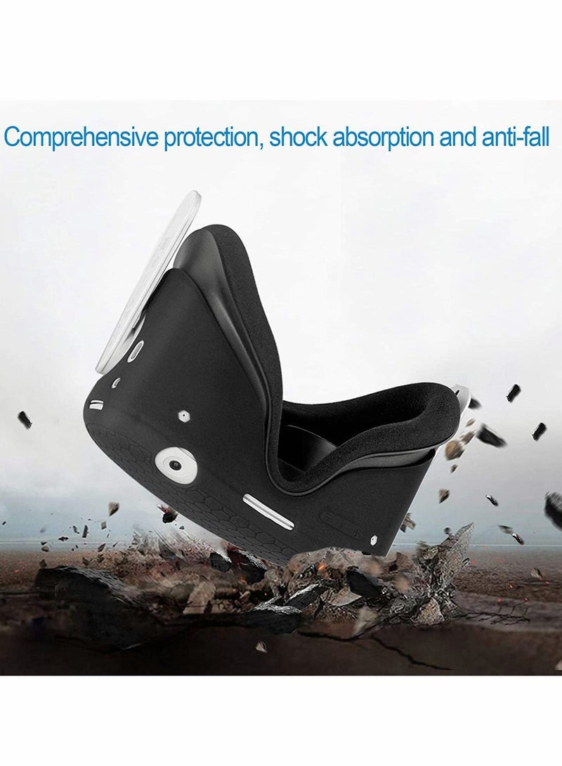 VR Case Front Protector Silicone Anti-Slip Anti-Scratch Anti-Dust Shockproof for Quest 2