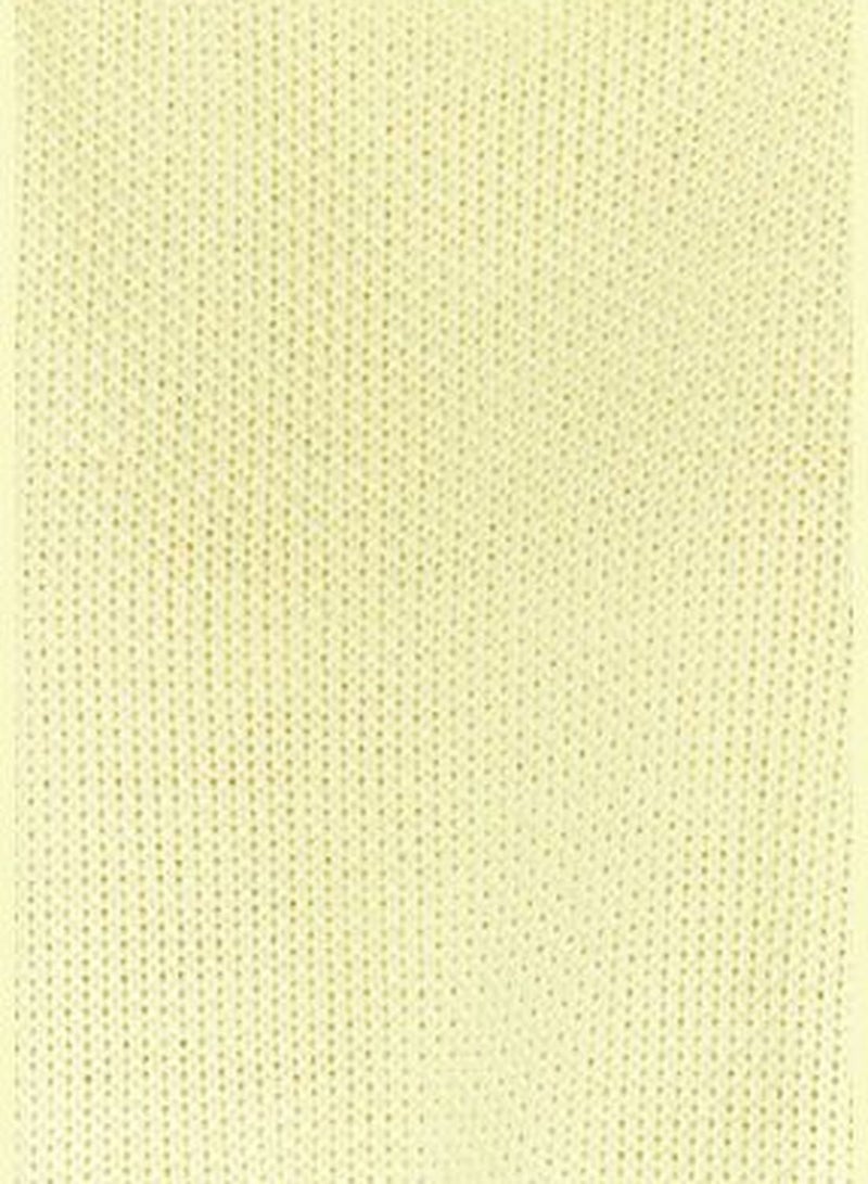Yellow Tie Back Detail Knitwear Blouse TWOSS24BZ00223