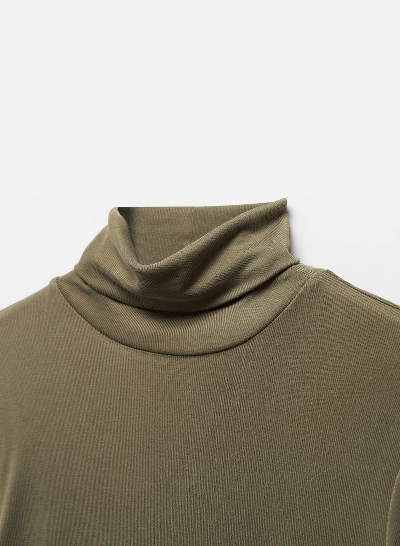 High Neck T-Shirt