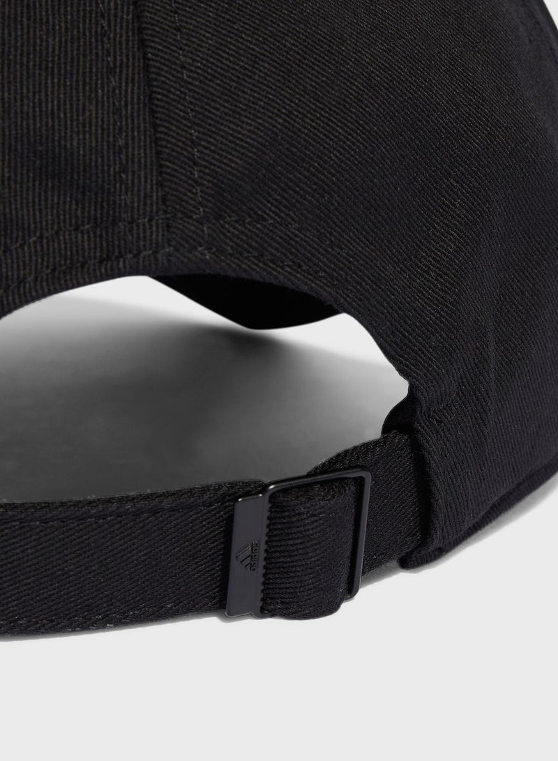 3 Stripes Cotton Twill Cap