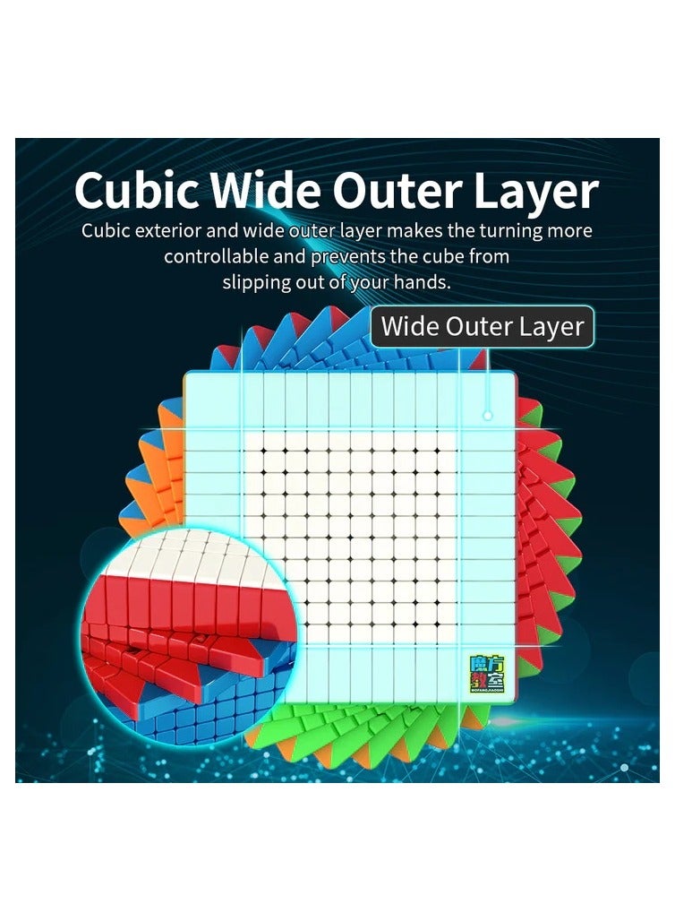 MoYu Meilong 12x12 STICKERLESS NON-MAGNETIC SPEEDCUBE