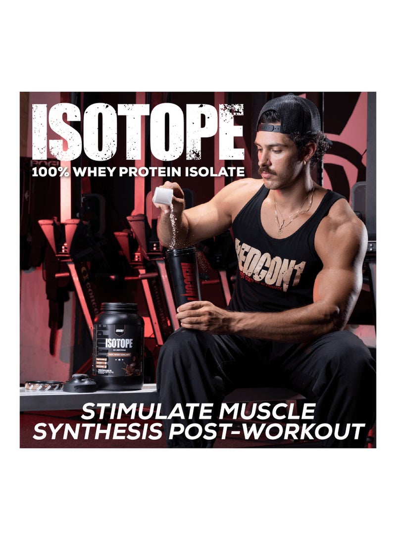 Isotope 100% Whey Isolate 2421g Peanut Butter Chocolate Flavor