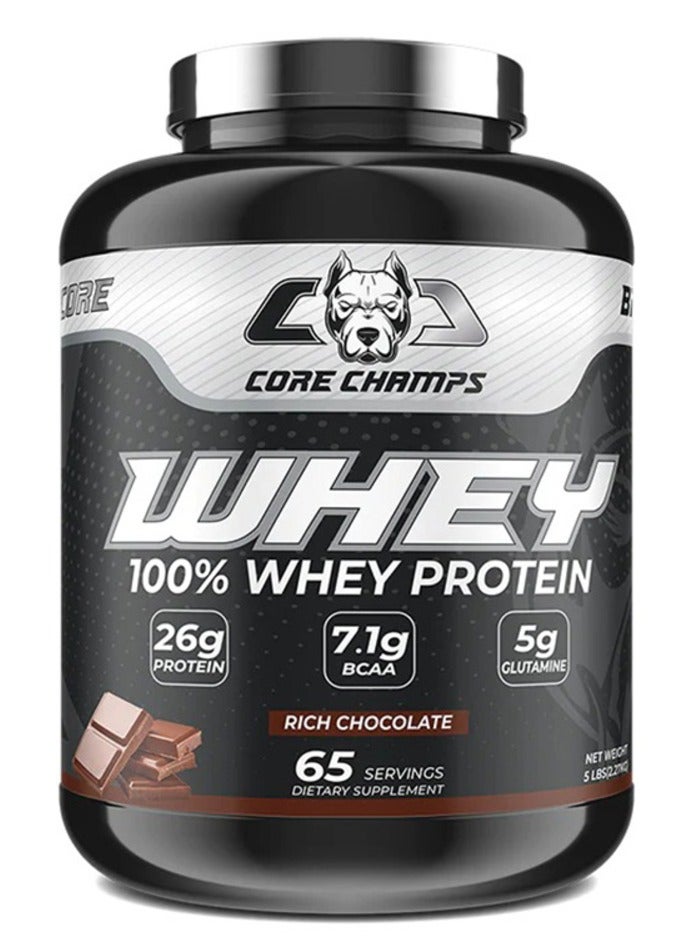 100% Whey Protein 2.27kg Rich Chocolate Flavor