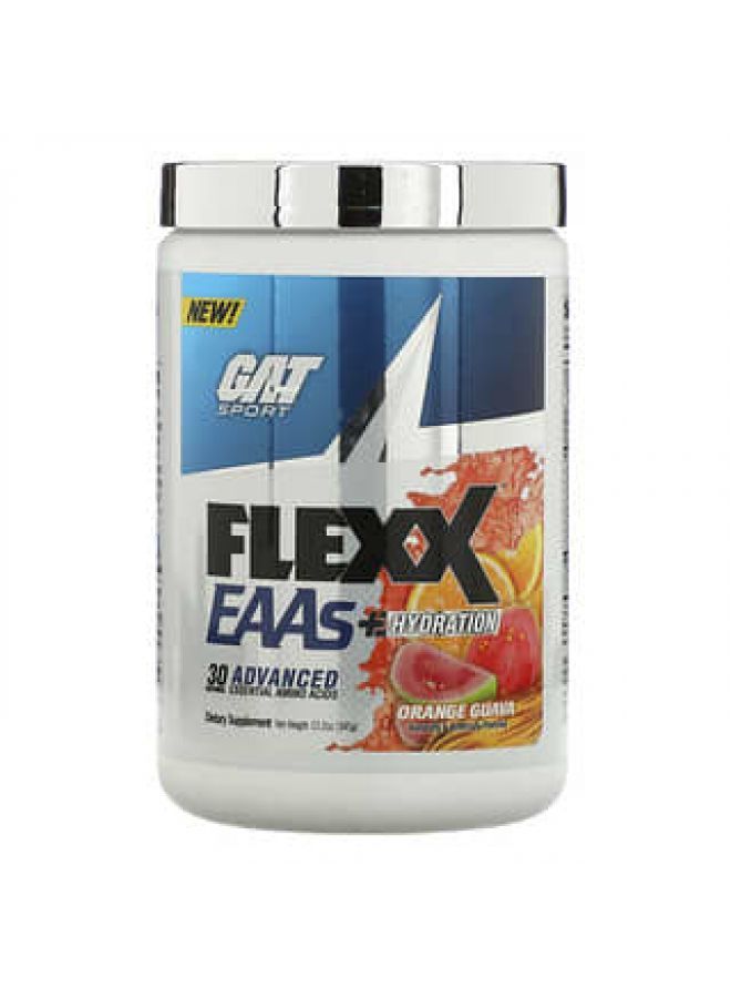 GAT Flexx EAAs + Hydration Orange Guava 12.2 oz (345 g)