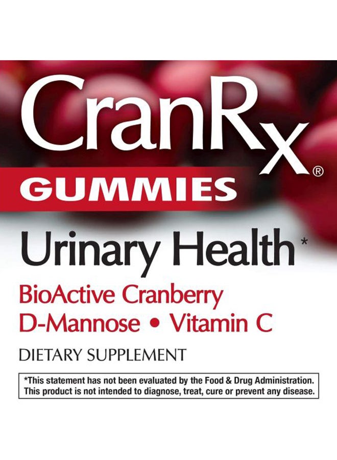 Cranrx Urinary Health Dietary Supplement - 60 Gummies