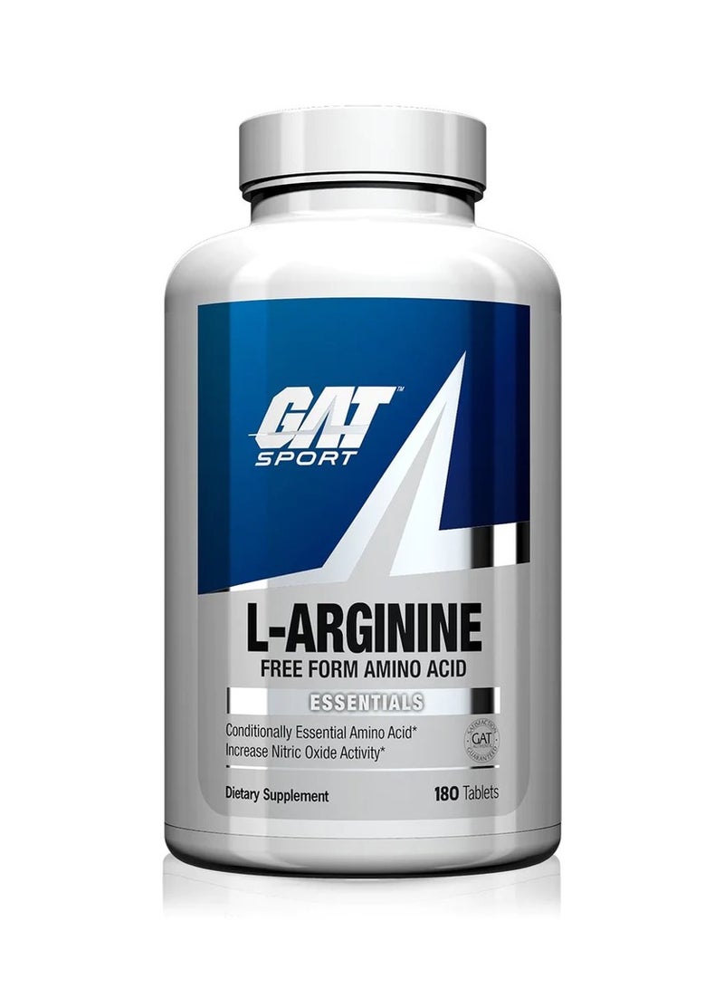 Essentials L-Arginine Dietary Supplement 180 Tablets