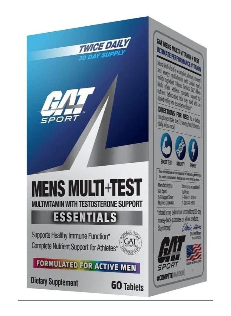 Men’s Multi+Test 60 Tablets