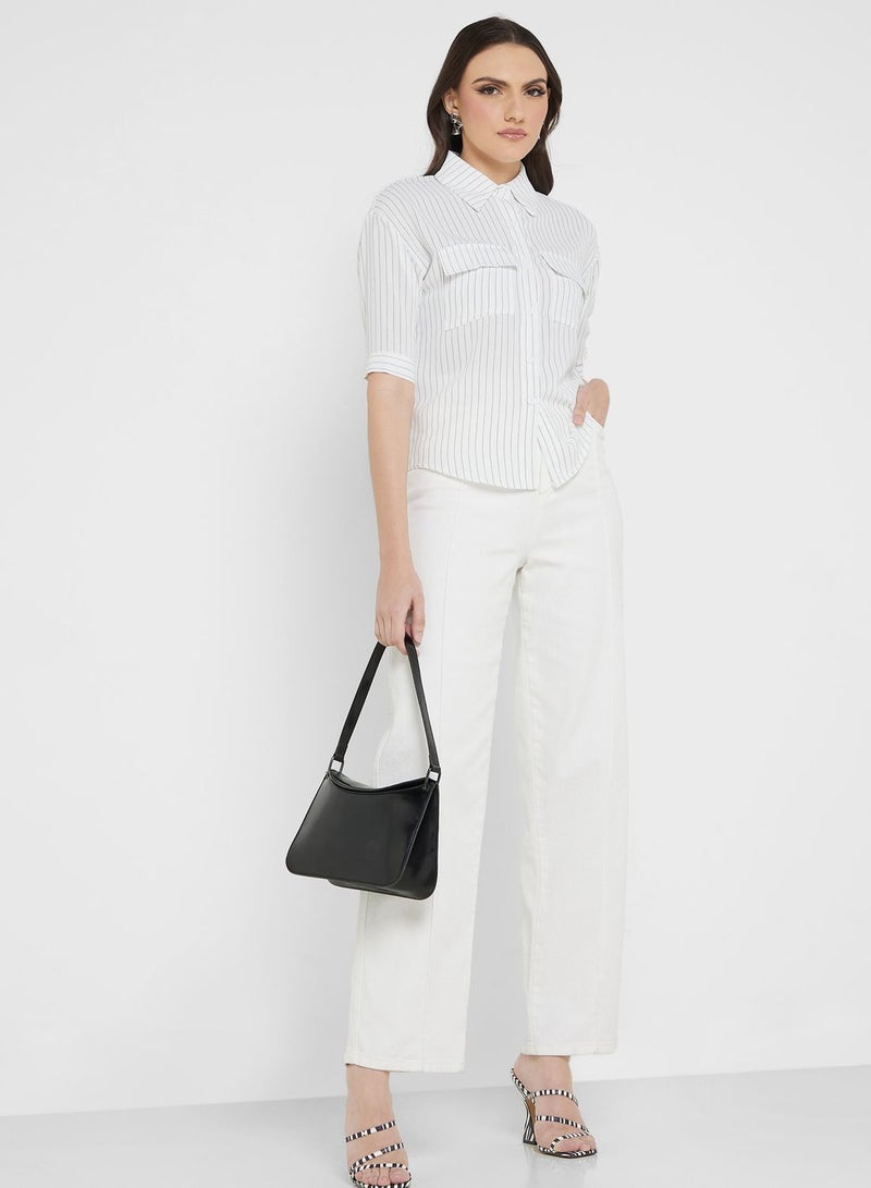 Stripe Button Down Shirt