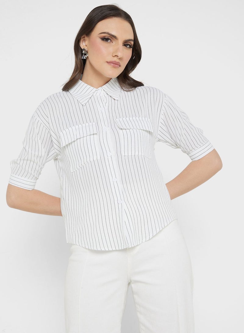 Stripe Button Down Shirt