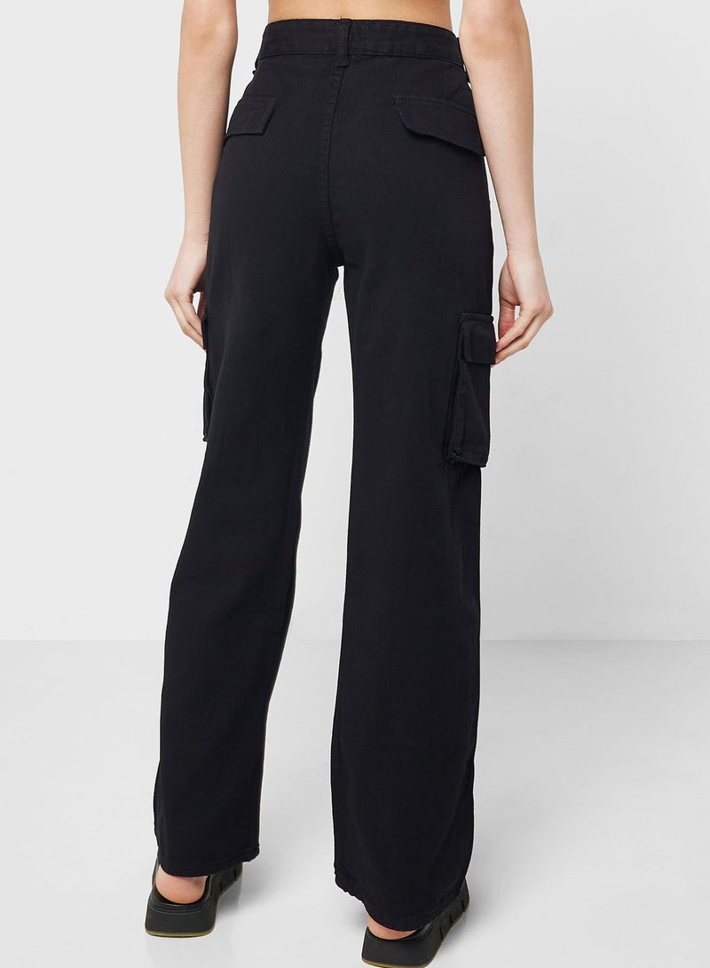 Straight Fit Cargo Pants