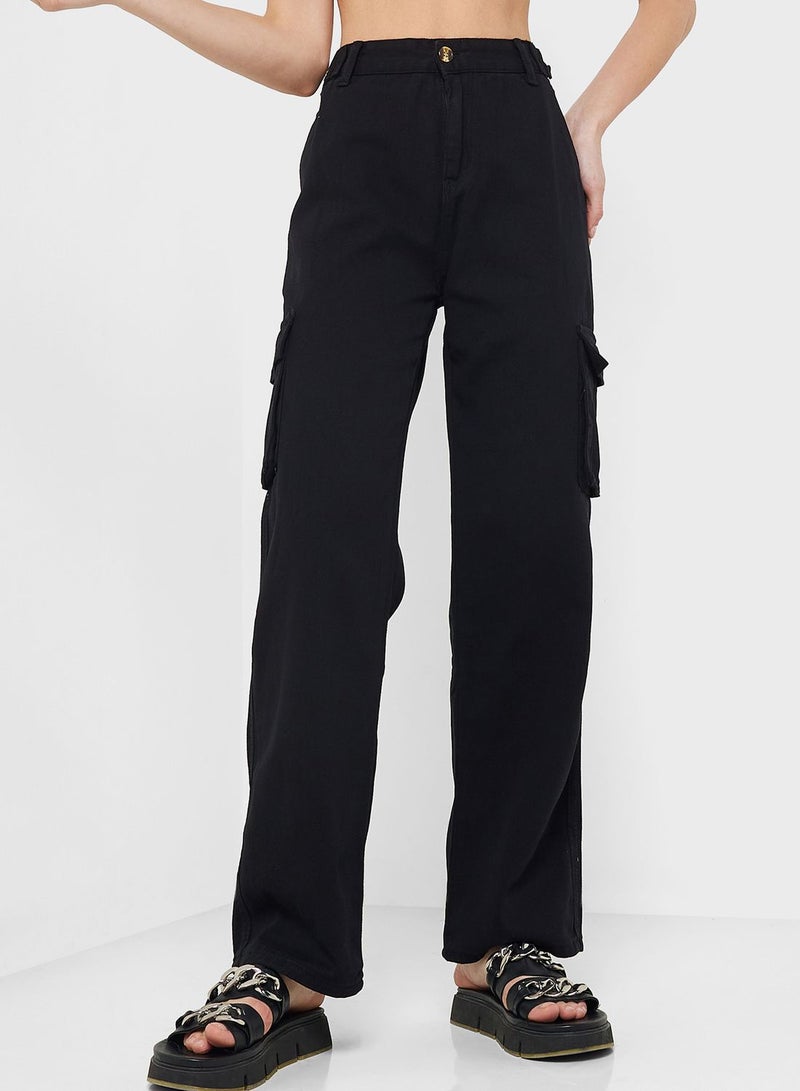 Straight Fit Cargo Pants