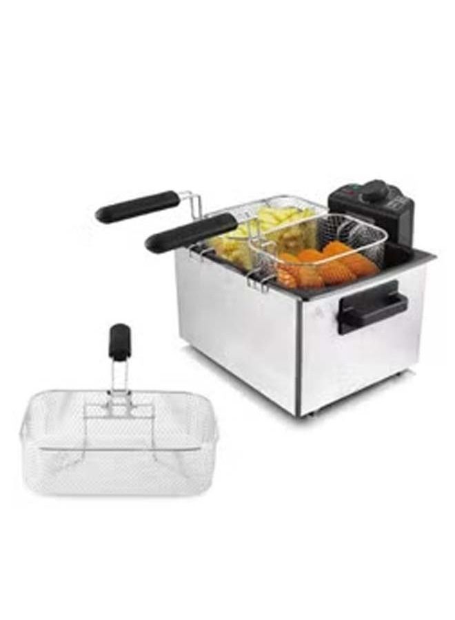 Deep fryer 5L With View Window And Stainless Steel Lid