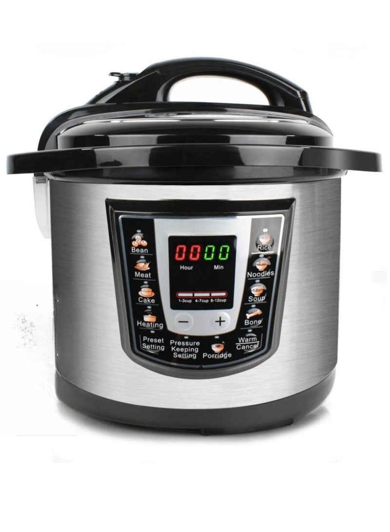 Digital Electric Pressure Cooker - Precision Cooking for Fast and Flavorful Meals advanced digital technology 1000W 2.5L Safety Pressure cooker simple quick and healthy