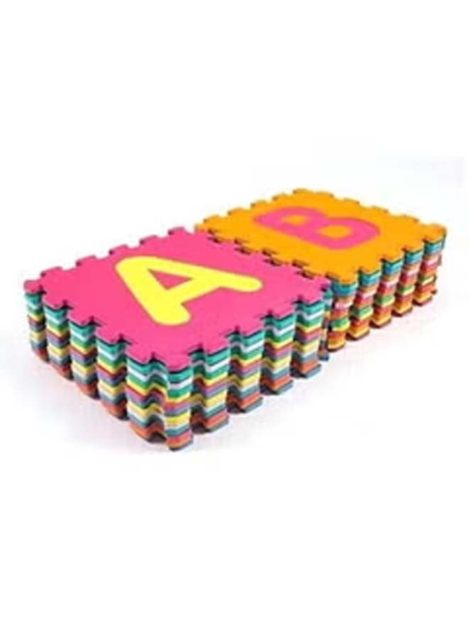 36-Piece Kids Exercise Tiles Alphabet Puzzles Foam Floor Mat