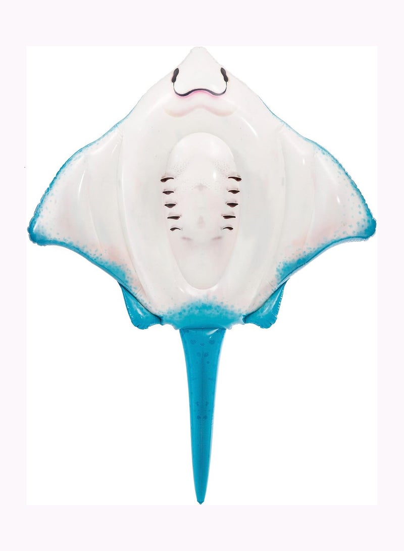 Stingray Ride-On - Inflatable Pool Toy for Kids 185 x 145cm