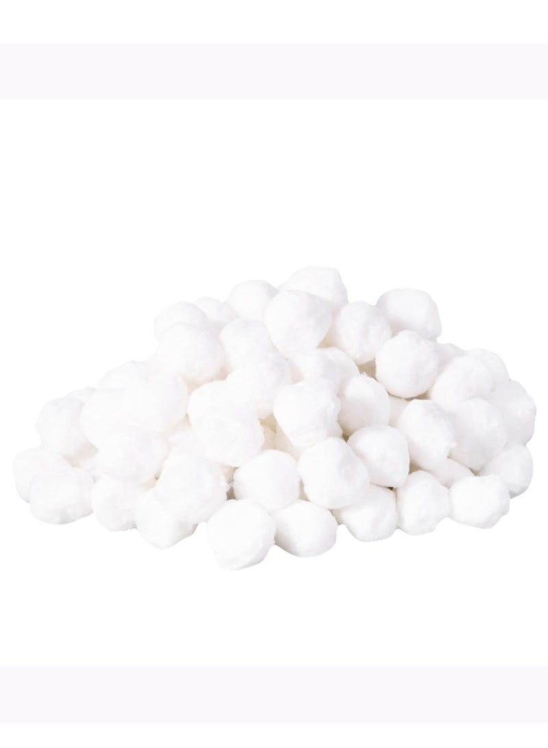 Fiber Balls 500g Silica Sand Alternative for Efficient Pool Filtration Lightweight Machine Washable Compatible with Sand Filters 1 Bag