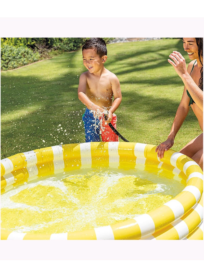 Zesty Lemon Pool - Inflatable Summer Fun for Kids 1.47m x 33cm