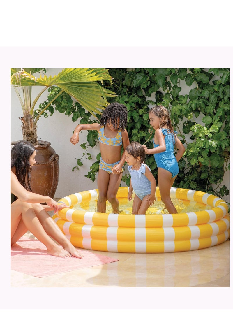 Zesty Lemon Pool - Inflatable Summer Fun for Kids 1.47m x 33cm