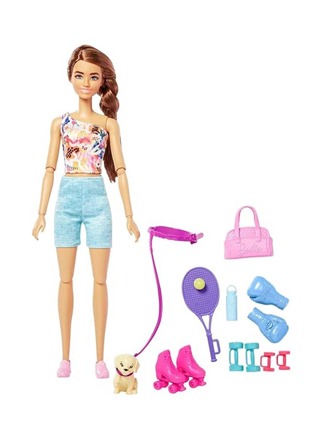 Barbie Wellness Doll  Workout