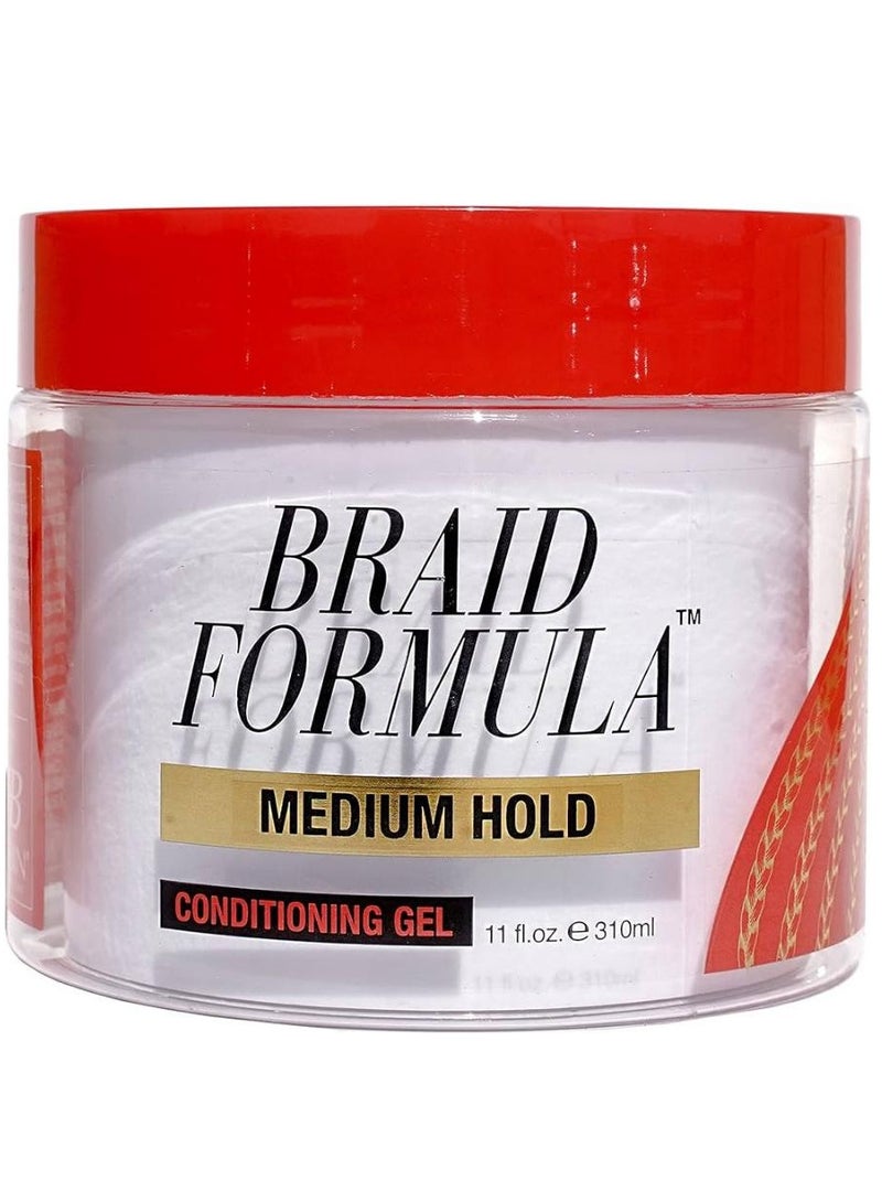 Braid Formula Conditioning Gel Medium Hold 310ml