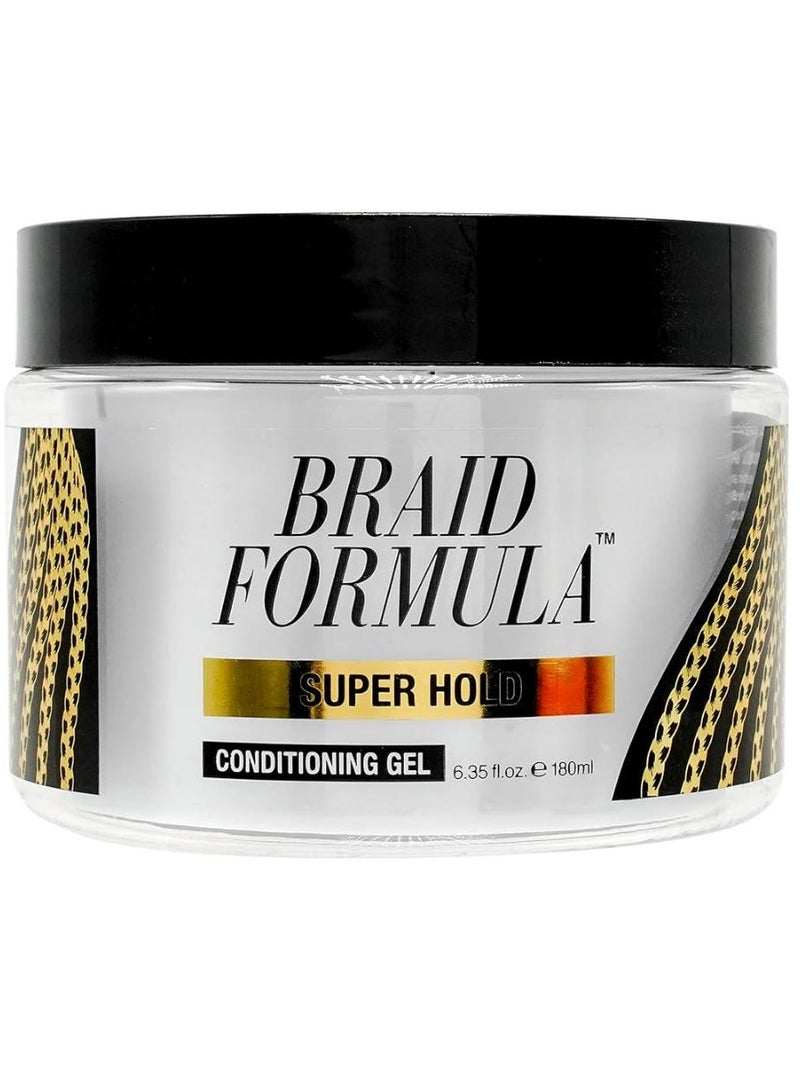 Braid Formula Conditioning Gel Super Hold 180ml