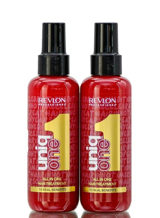 UniqOne Hair Treatment Celebration Edition Duo Pack 1x2 150 ML