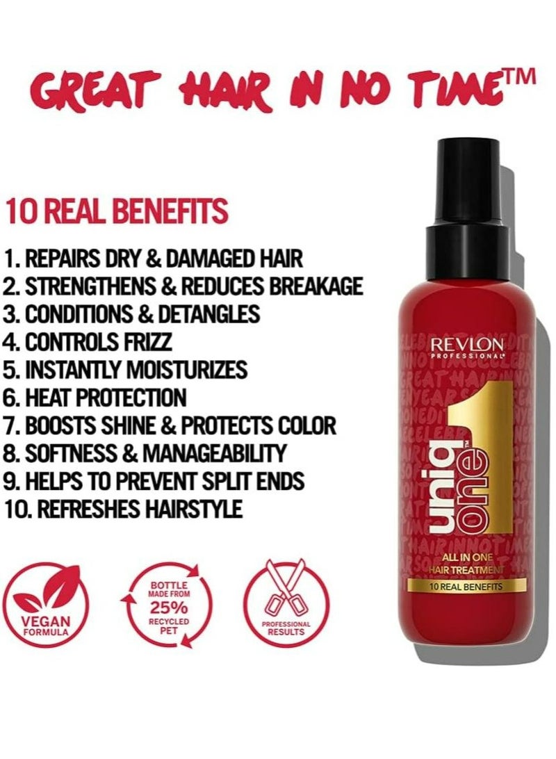 UniqOne Hair Treatment Celebration Edition Duo Pack 1x2 150 ML