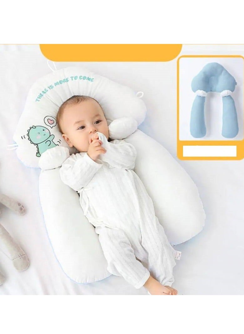 Newborn Baby Shaping Pillow, Adjustable Baby Shaping Pillow - Memory Foam Head and Neck Support, Breathable and Comfortable for Babies aged 0-36 Month