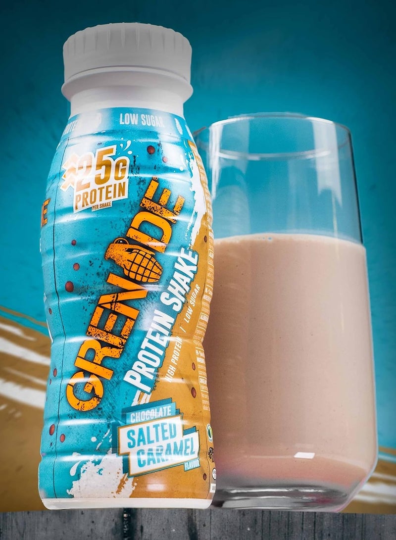 Protein Shake 330ml Salted Caramel Flavor Pack of 8