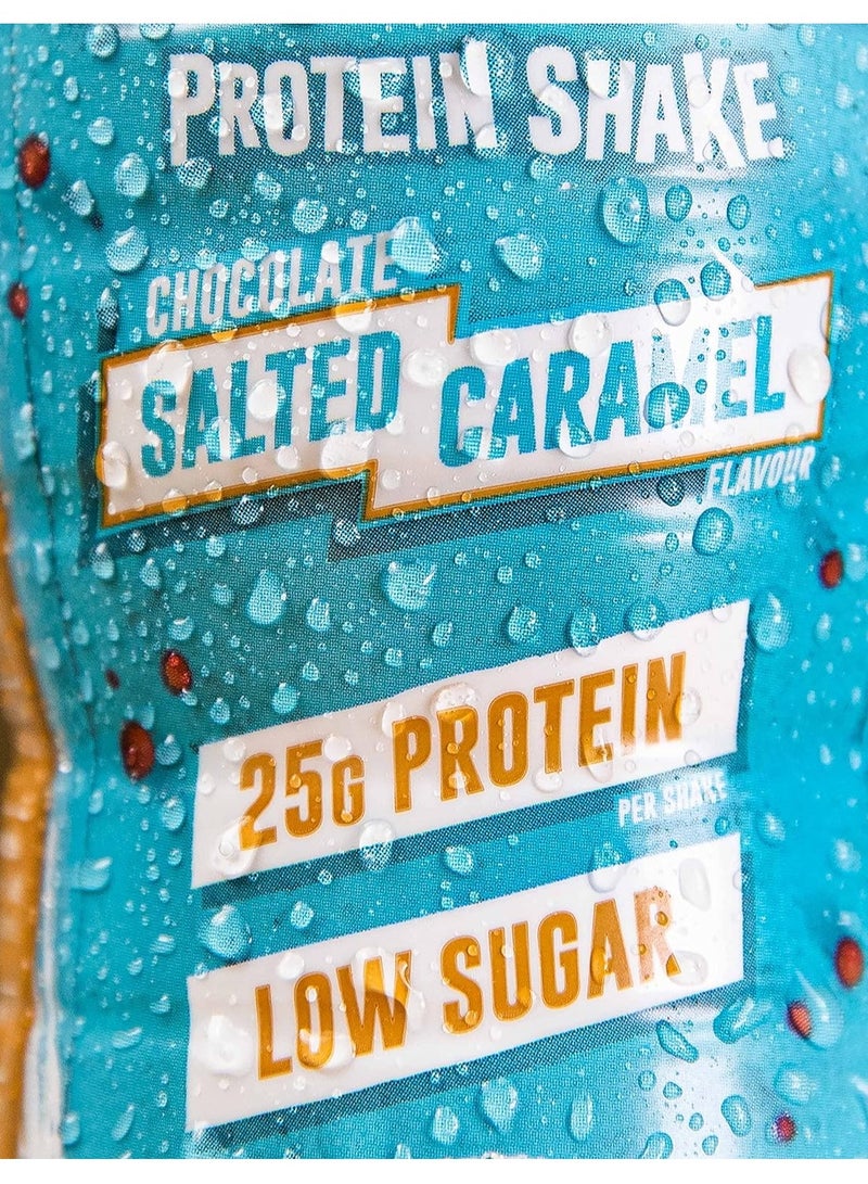 Protein Shake 330ml Salted Caramel Flavor Pack of 8