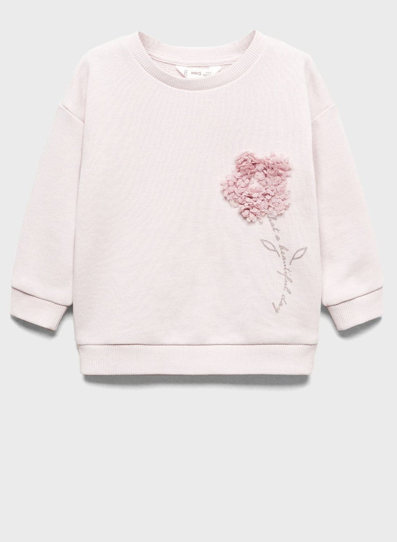 Infant Embroidered Sweatshirt