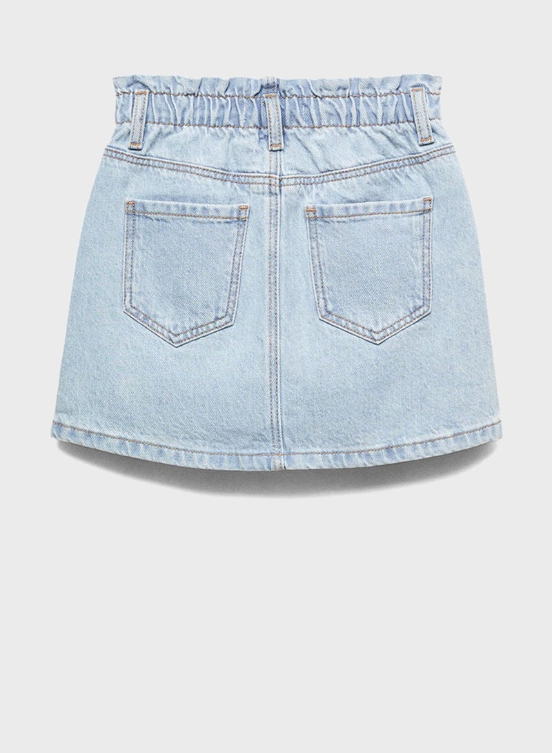 Kids Denim Skirt