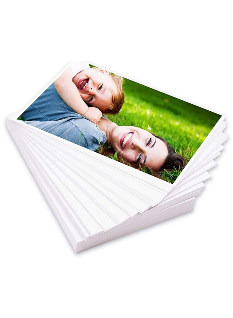 200 Sheets 4x 6inch 4R High Glossy Photo Paper Waterproof Professional photographic Paper Works with Inkjet Printers 230gsm