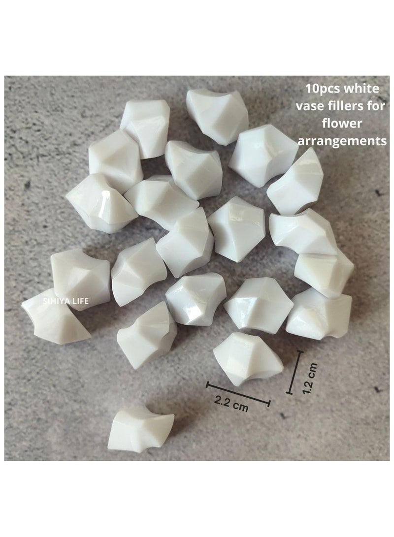 Arch Flower Vase Set - Large | Off White Vases | Modern Minimalist Flower Vase for Elegant Home Décor, Living Room Centerpiece, for Flower Arrangements| Gifting