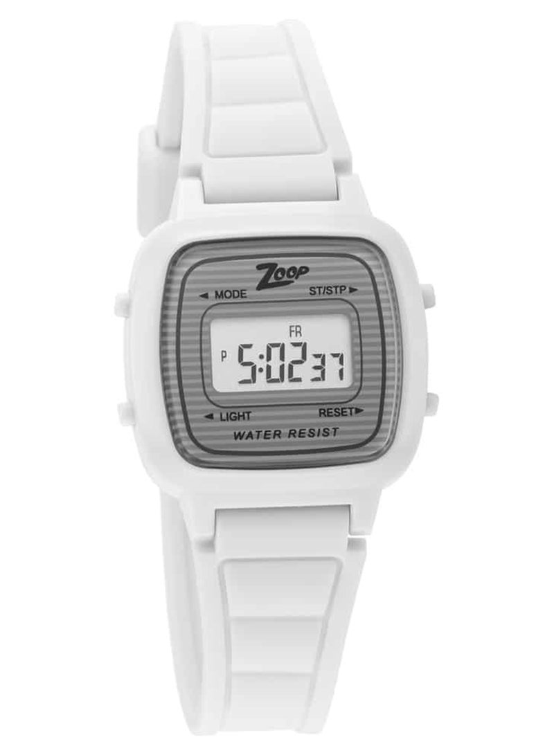 Kids Unisex Digital Round Shape Plastic Wrist Watch 16017PP01 - 32.45 Mm